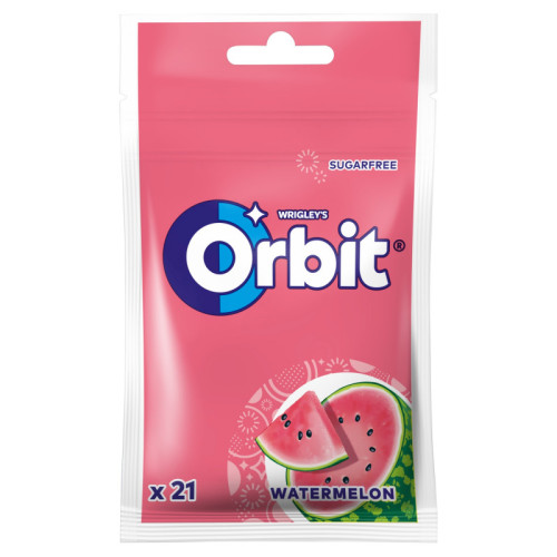 ORBIT Arbuusi närimiskumm, kotikeses 29g | Multum