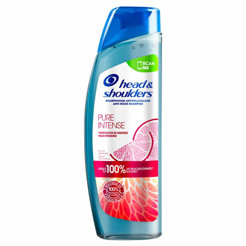 HEAD&SHOULDERS Pure Intense Greibi kõõmavastane šampoon 250ml | Multum