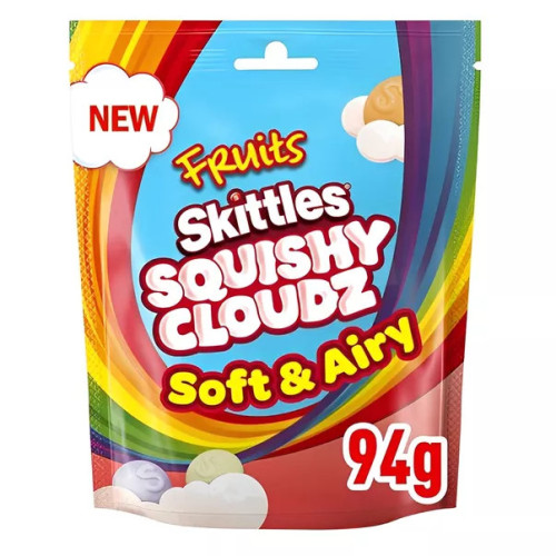 SKITTLES Squishy Cloudz Puuviljad Dragees 94g | Multum
