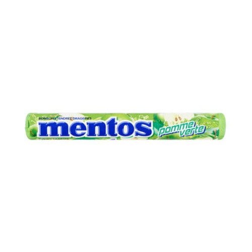 MENTOS roheline õun näritav komm 37,5g | Multum