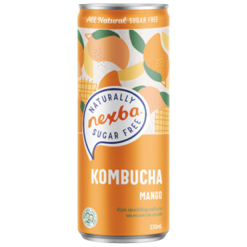 NEXBA Mango Kombucha jook 330ml | Multum