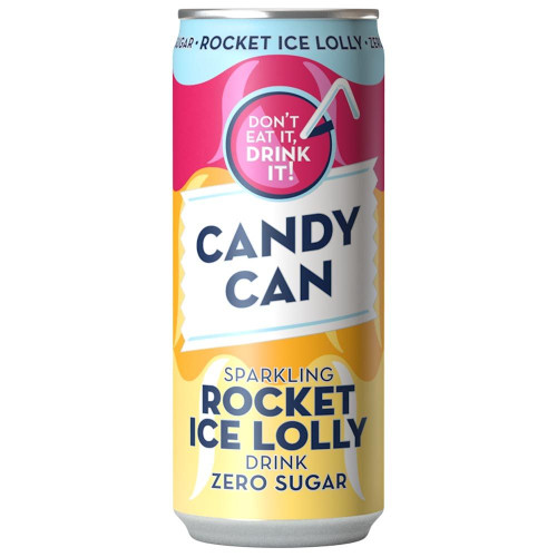 CANDY CAN Rocket Ice Lolly Limonaad 330ml | Multum