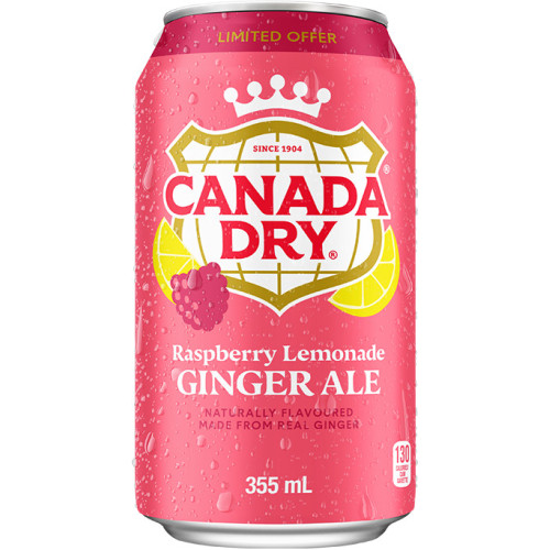 CANADA DRY USA Limonaad Vaarika Ingver Ale 355ml | Multum