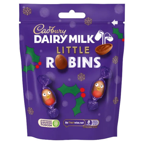 CADBURY piimapiim Little Robins piimašokolaad 77g | Multum