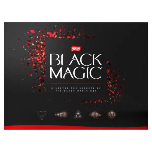 BLACK MAGIC tumeda šokolaadi kommid, karbis 175g | Multum