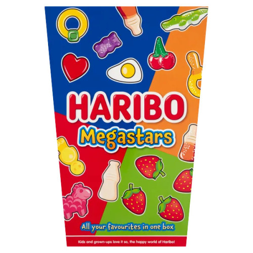 HARIBO Megastars tarretisekommid, purgis 800g | Multum