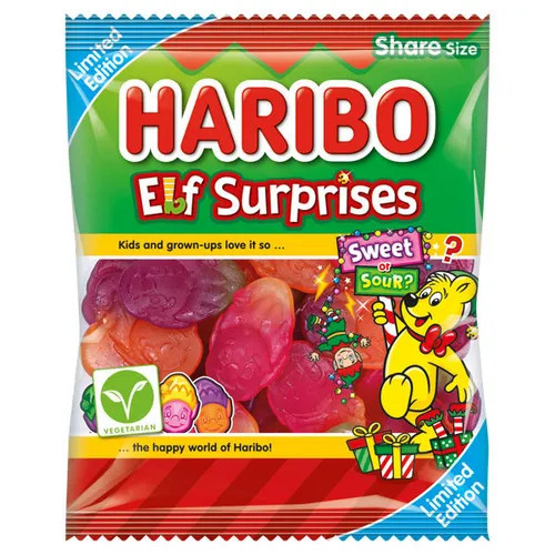 HARIBO Päkapikk Surpirise magus või hapu? tarretisekommid 160g | Multum