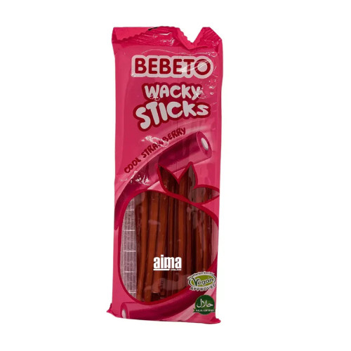 BEBETO Wacky pulgad Maasika tarretised Kommid 160g | Multum