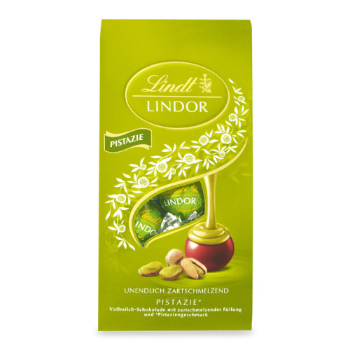 LINDT Lindori šokolaadikommid pistaatsiakreemiga 137g | Multum