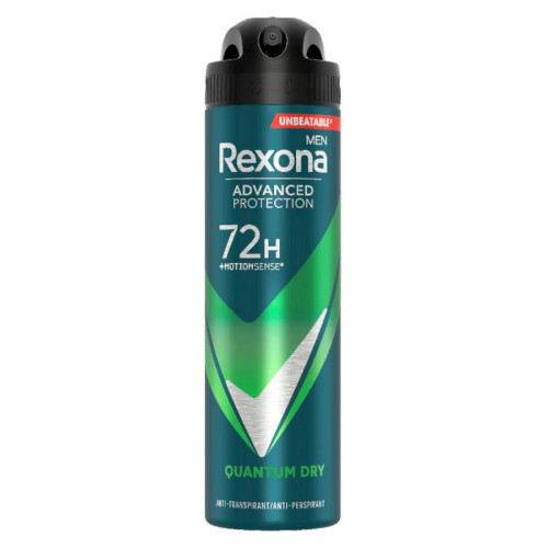 REXONA Quantum Dry 72h deodorant meestele 150ml | Multum