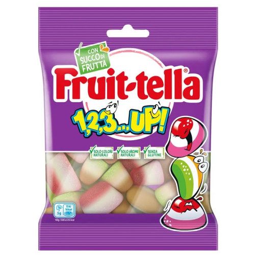 FUIT-TELLA 1,2,3 Üles tarretisekommid 175g | Multum