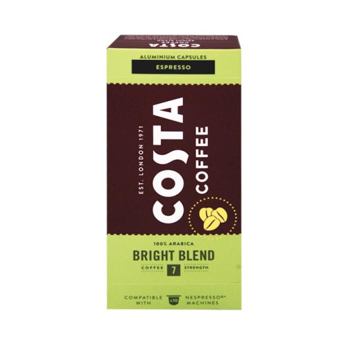 COSTA KOHV Bright Blend Espresso kohvikapslid Nespresso (10) 57g | Multum