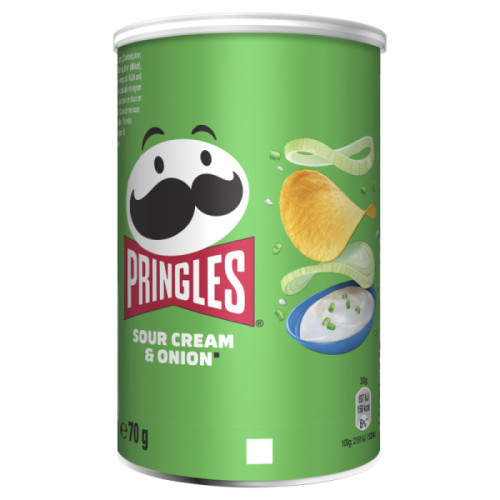 PRINGLES laastud Hapukoor & sibul 70g | Multum