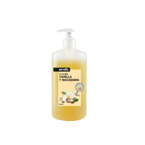 BETRES vanilje dušigeel ja makadaamiaõli 750ml | Multum