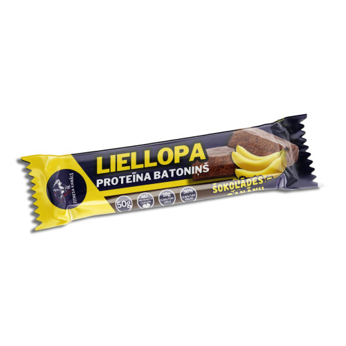 FITNESS CHANNEL Veiseliha valgubatoon šokolaadi ja banaani maitsega 50g | Multum
