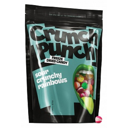 CRUNCH PUNCH Rainbows lüofiliseeritud kommid 100g    | Multum