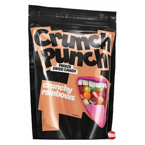 CRUNCH PUNCH Rainbows lüofiliseeritud kommid 100g     | Multum