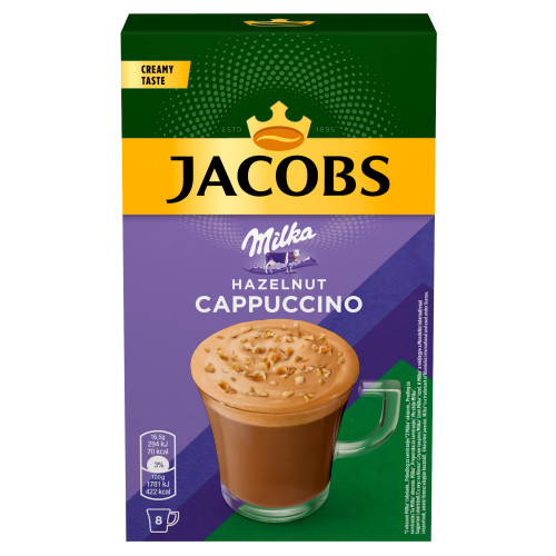 JACOBS Milka Cappuccino sarapuupähklitega (8) 132g | Multum