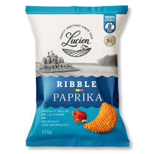 Lucien Ribble paprikamaitselised kartulikrõpsud 125g | Multum