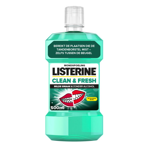LISTERINE Clean &Fresh suuvesi 500ml | Multum