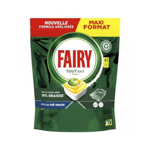 FAIRY All in One sidrunilõhnalised nõudepesukapslid 43tk | Multum