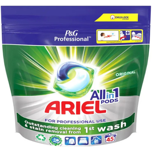 ARIEL Universal 3in1 Professionaalsed pesukapslid 45tk | Multum