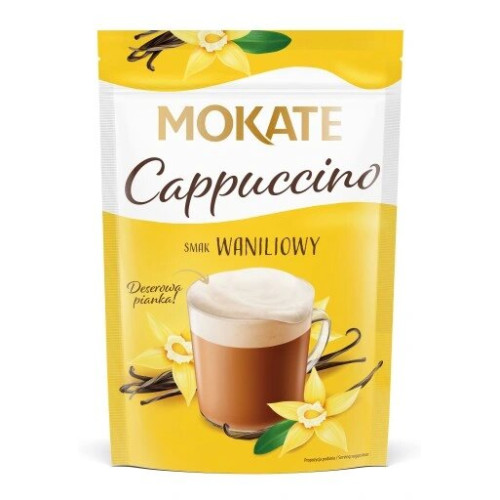MOKATE Cappuccino, vanilje 110g | Multum