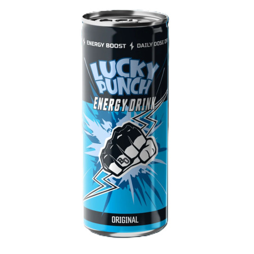 LUCKY Punch gaseeritud energiajook 330ml | Multum