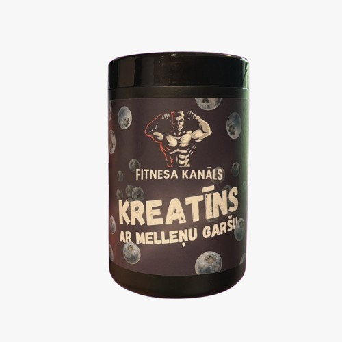 FITNESS CHANNEL Kreatiinmonohüdraat mustikamaitsega 500g | Multum