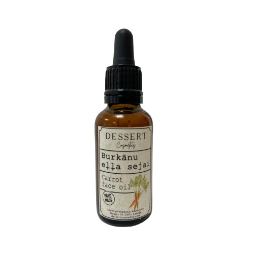 DESSERT COSMETICS porgandiõli näonahale 30ml | Multum