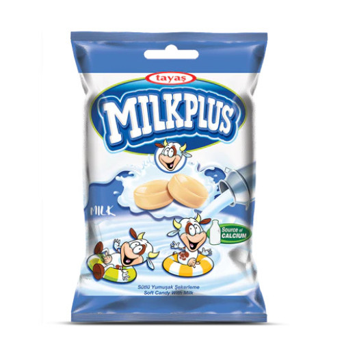 TAYAS MILKPLUS piimakoore maitsega närimismmid 170g | Multum