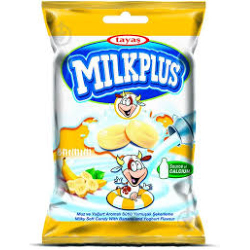 TAYAS MILKPLUS banaanimaitselised närimiskommid 170g | Multum