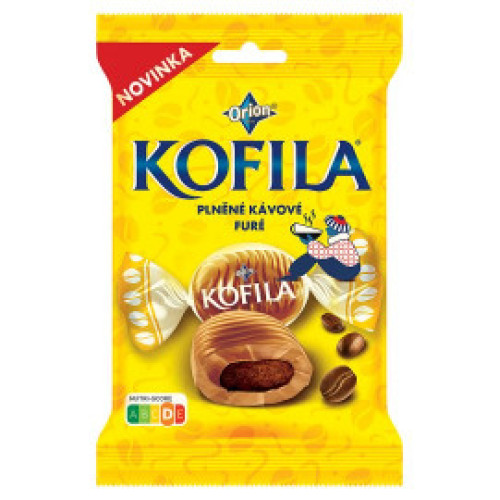 NESLTE Orion Kofila kohvimaitselised pulgakommid kaokatäidisega 80g | Multum