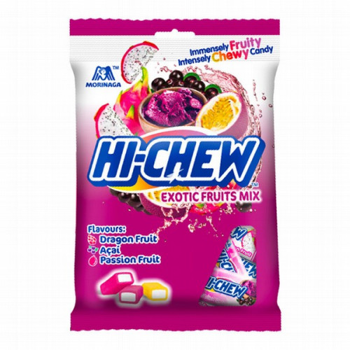 HI-CHEW Eksootiliste puuviljade segu närimiskommid 100g | Multum