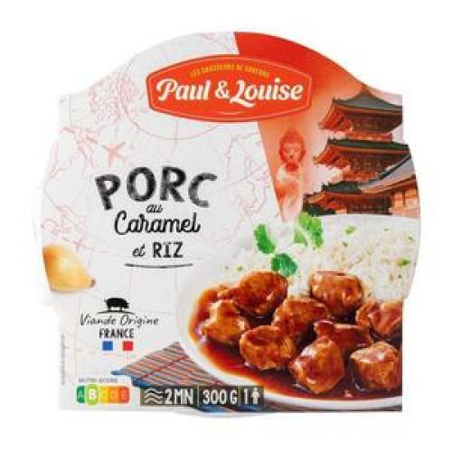 PAUL & LOUISE karamelliseeritud sealiha riisiga 300g | Multum