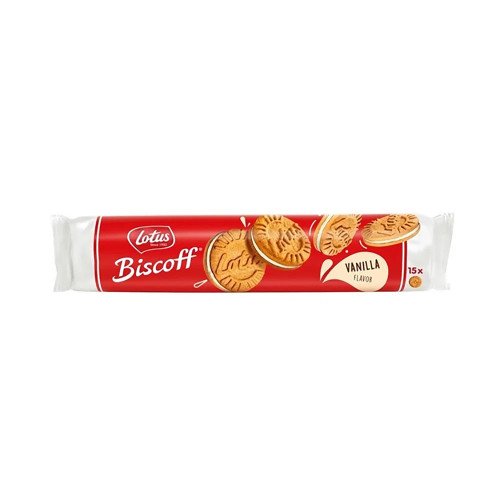 LOTUS BISCOFF võileivaküpsised vaniljekreemiga 150g | Multum