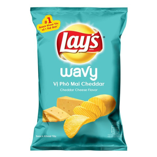 LAY'S lainelised Cheddari juustukrõpsud 90g | Multum