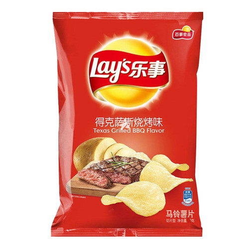 LAY'S Texase grillitud BBQ krõpsud 70g | Multum