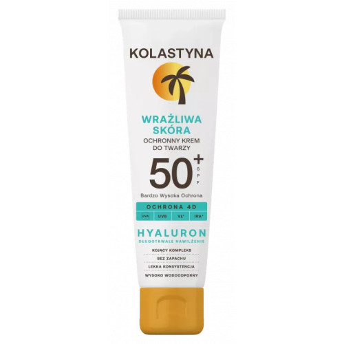 KOLASTYNA päikesekreem tundlikule näonahale hüaluroonhappega SPF50+ 50ml | Multum