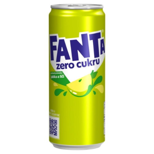 FANTA Zero õunalitši, purk 330ml | Multum