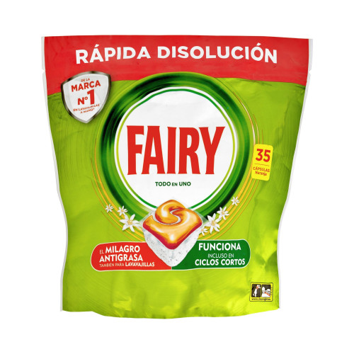 FAIRY All in 1 oranžid nõudepesukapslid 35tk | Multum