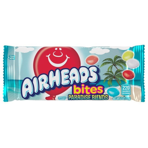 AIRHEADS Bites Paradise Blands närimiskommid 56g | Multum