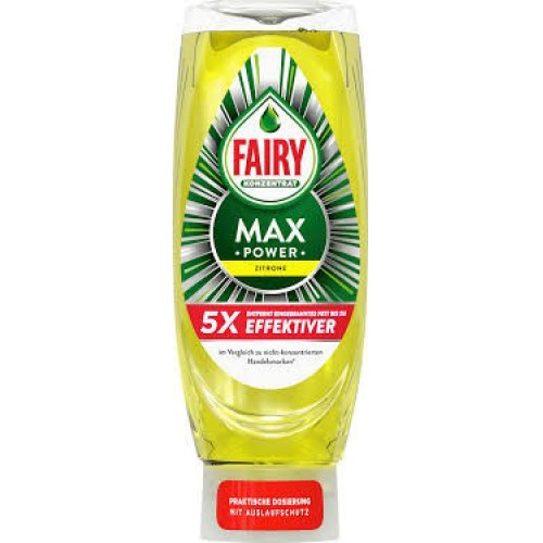 FAIRY Max Power sidruni nõudepesuvahend 545ml | Multum