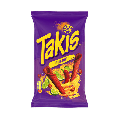 TAKIS Fuego laimi- ja tšillimaitselised maisikrõpsud 100g | Multum