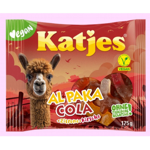 KATJES Al-Paka Cola Jelly kommid 175g | Multum