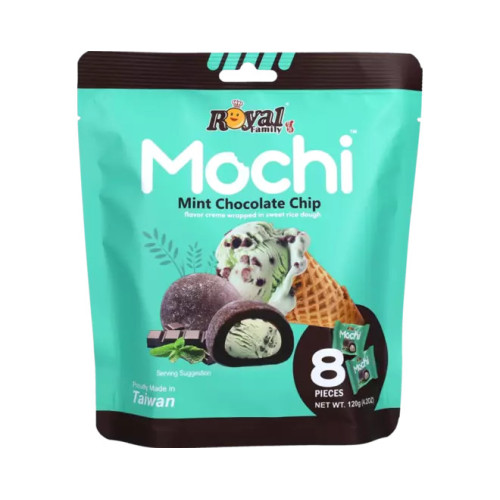 ROYAL FAMILY piparmündi šokolaaditükk Mochi 120g | Multum