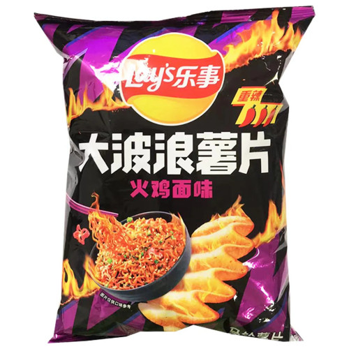LAY'S MAXX RIDGET Korea vürtsikad kananuudlid maitsekrõpsud 70g | Multum