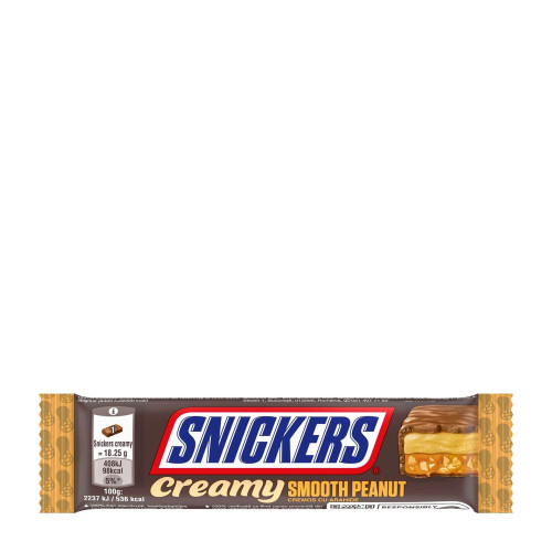 SNICKERS kreemjas maapähkli šokolaaditahvel 36.5g | Multum