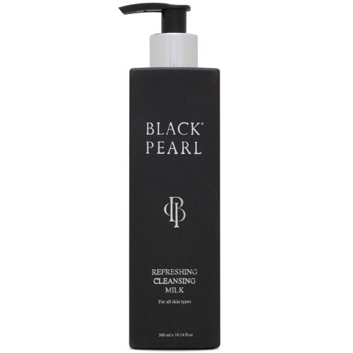 BLACK PEARL värskendav, puhastav piim näonahale pärlipulbriga 300ml | Multum