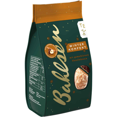 BAHLSEN Talvised kommid sarapuupähklitega 125g | Multum